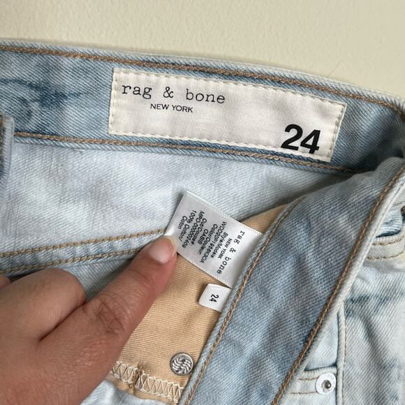 Rag & Bone Dre Low Rise Shorts Size 24 NWT Oasis - Picture 5 of 6